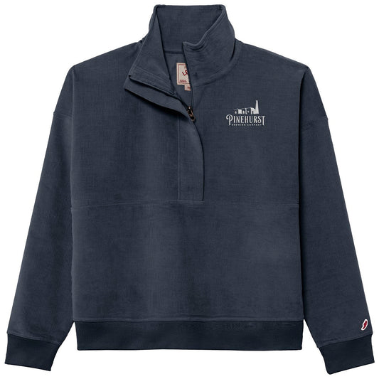 PBC Ladies' Cord Half Zip