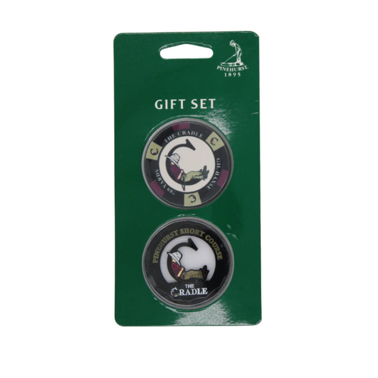 Cradle Poker Chip/ Rustic Coin Set