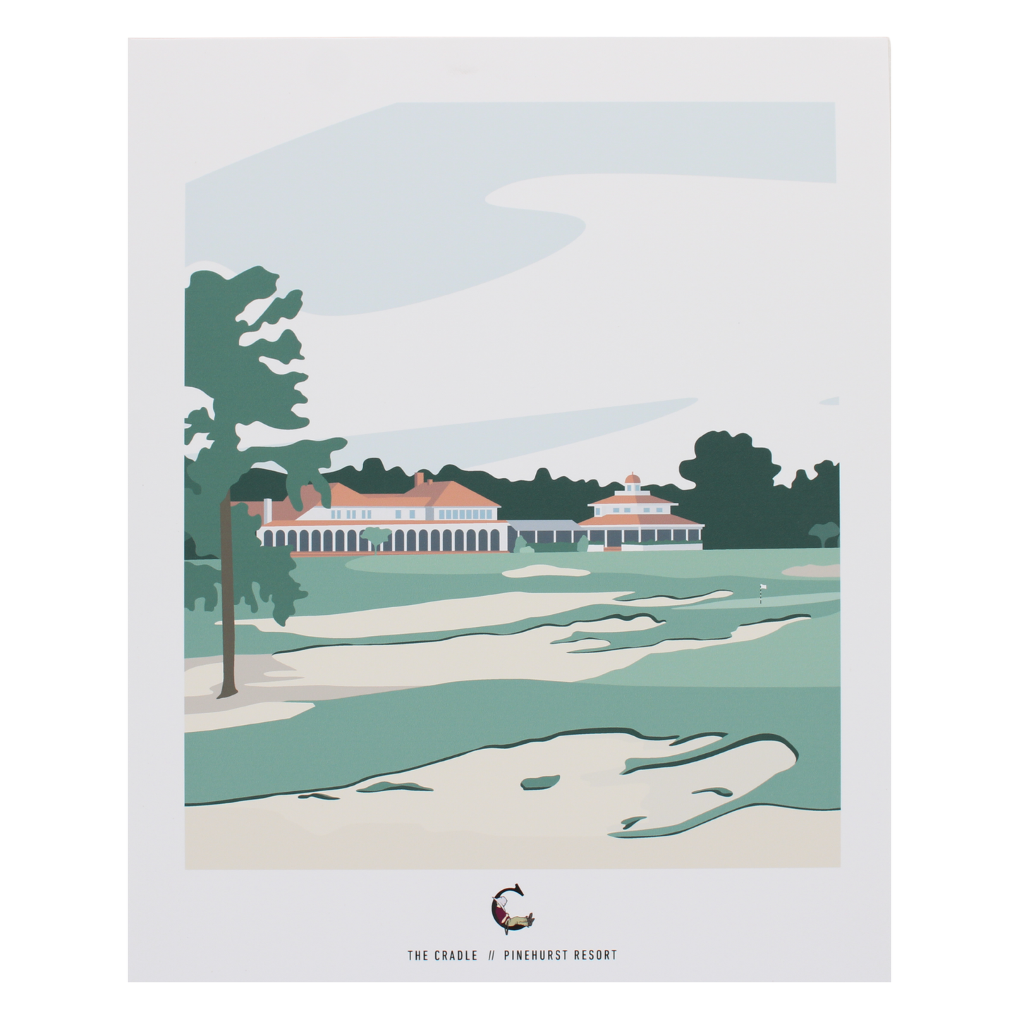 The Cradle Illustration Print 8x10