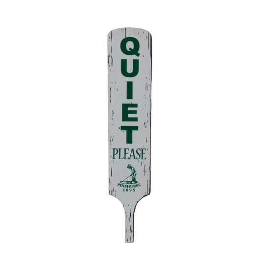 PBoy Wooden Quiet Please Paddle Magnet