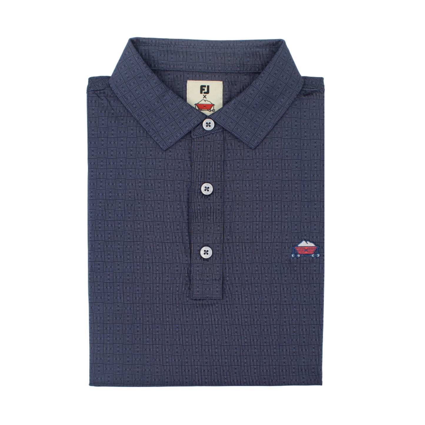 Men's PSM X FJ SMU Cart Print Polo