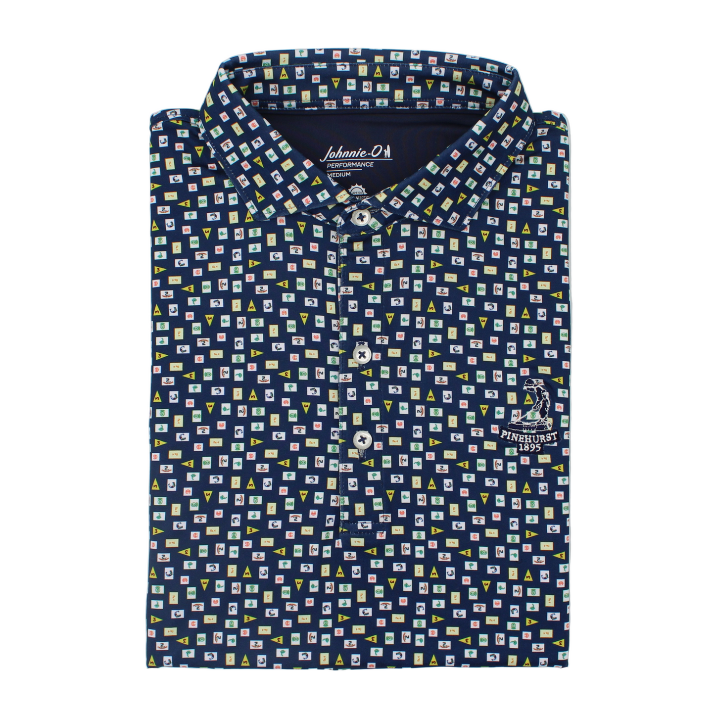 Men's Pinehurst Fun with Flags Polo