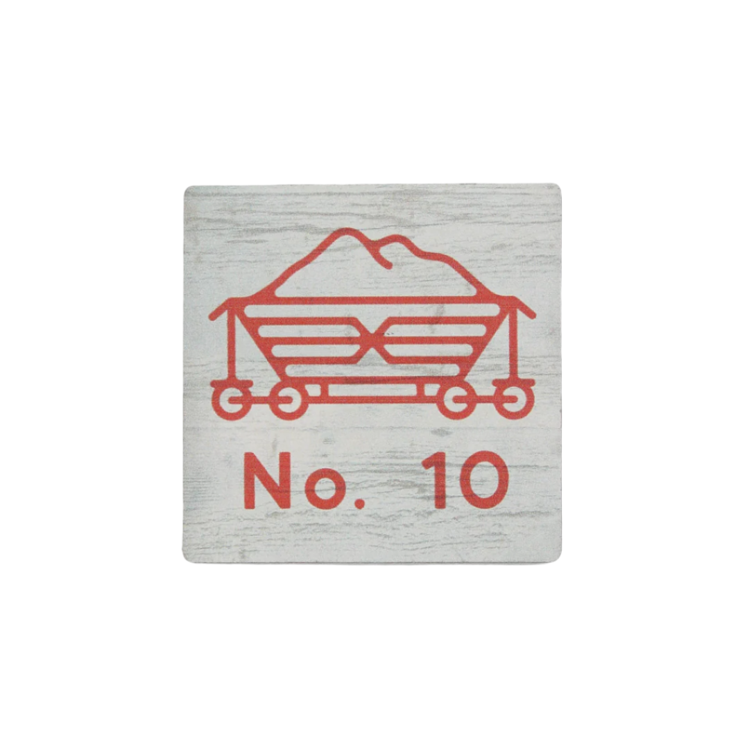 Pinehurst No.10 Wooden Magnet