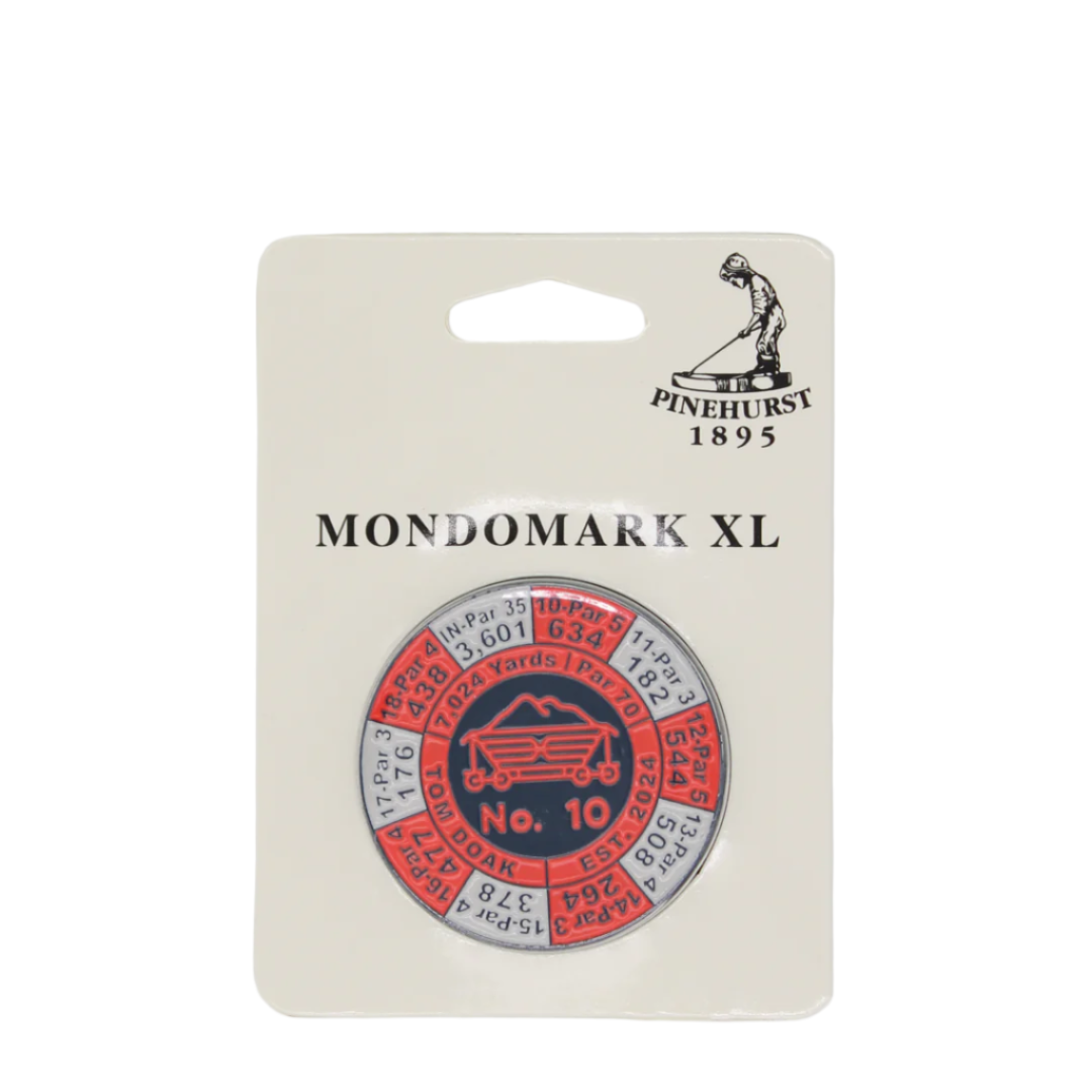 No.10 Yardage Mondomark XL Coin Ballmarker
