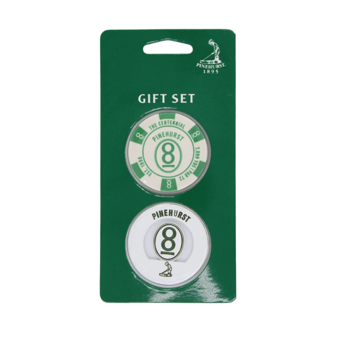 No. 8 Poker Chip/ Rustic Coin Set