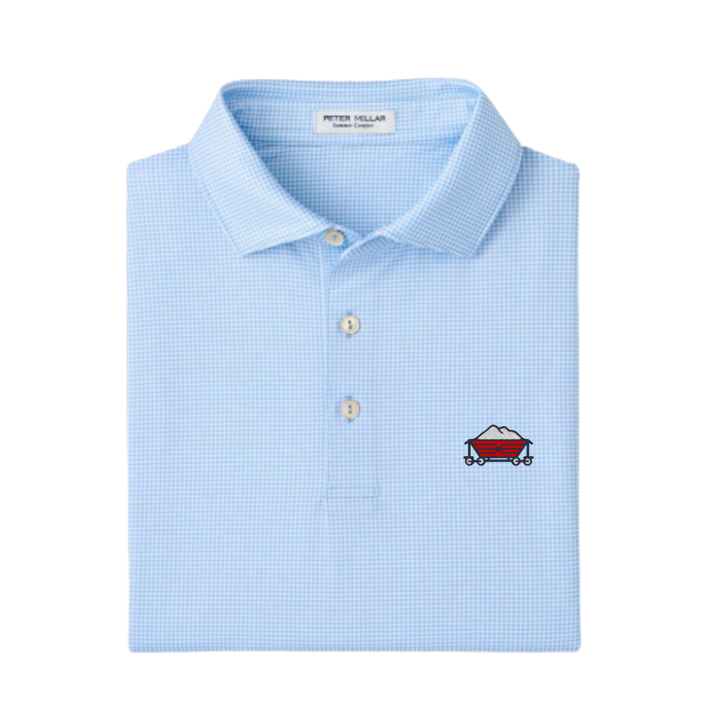 Men's PSM Gingham Polo