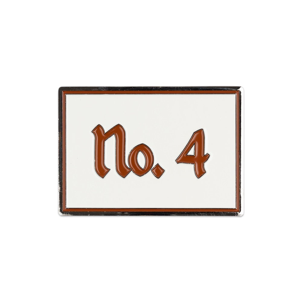 No. 4 Flag Magnet