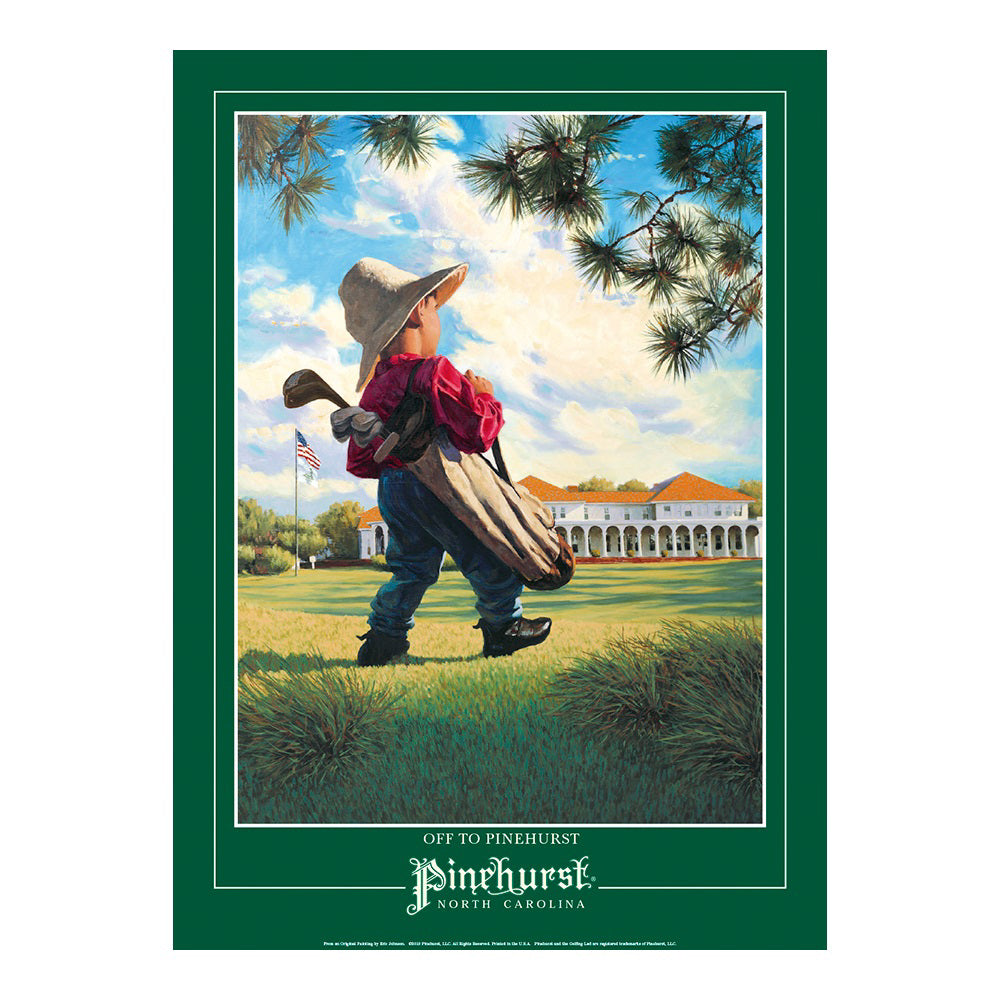 Off to Pinehurst Poster