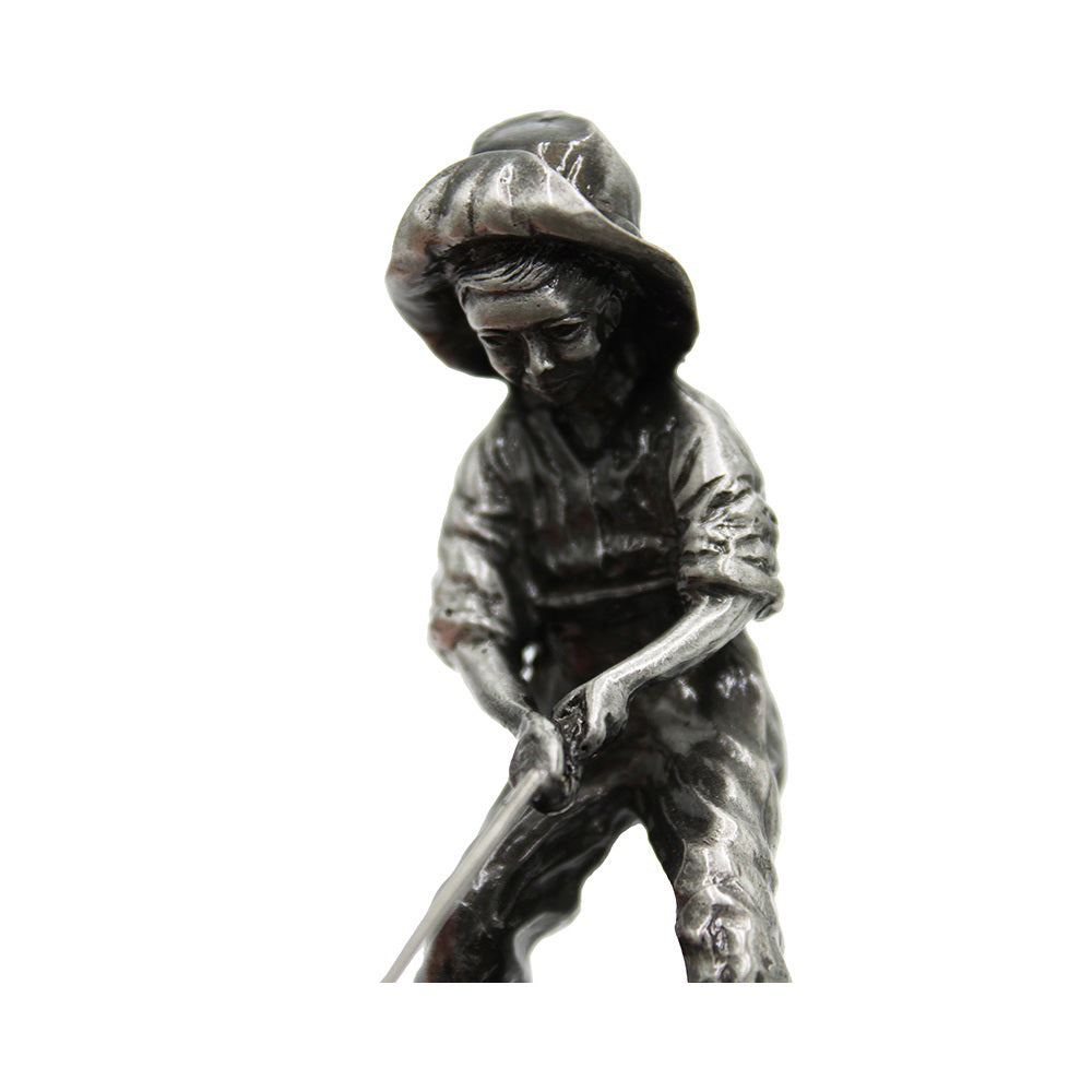 Putterboy Ahead Pewter Statue