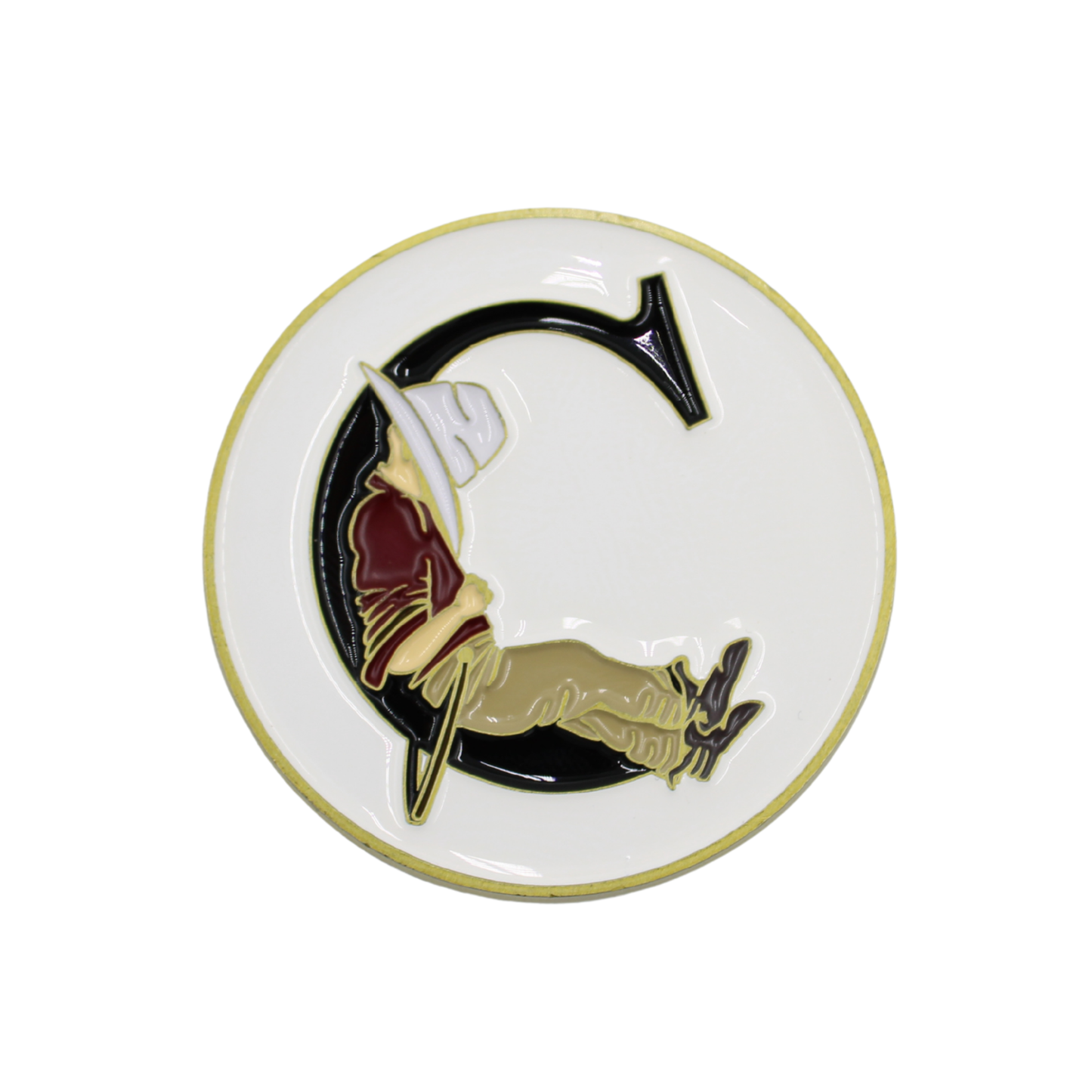 Cradle Metal Medallion