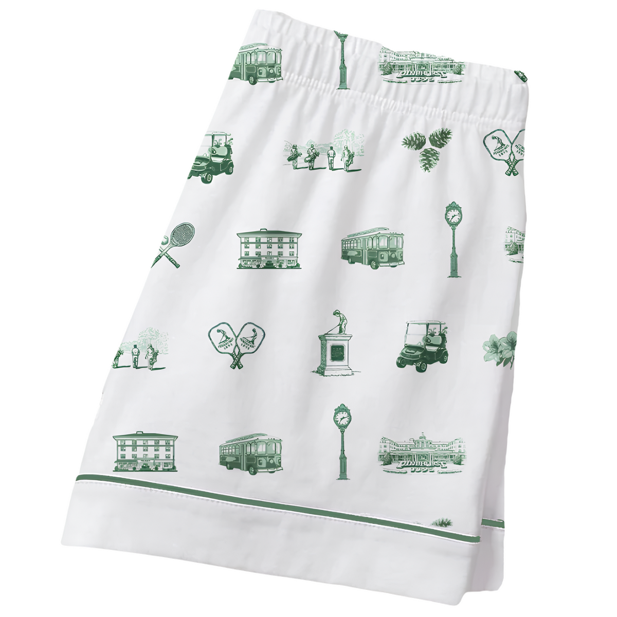 Sleepy Saturday Ladies Pinehurst Resort S/S Short Pajama Set