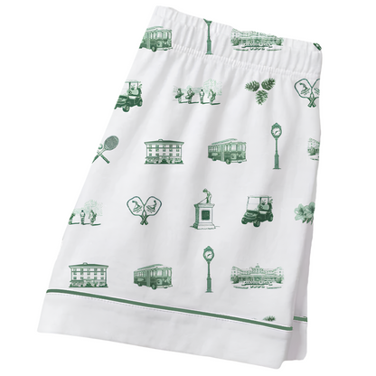 Sleepy Saturday Ladies Pinehurst Resort S/S Short Pajama Set