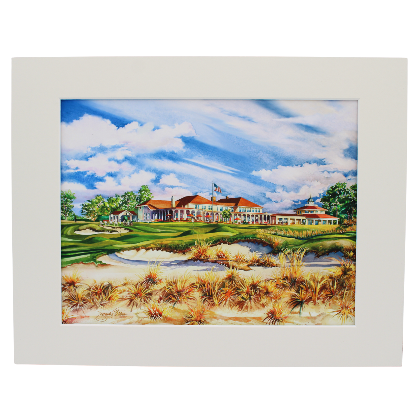 Cradle Watercolor Giclee Print 11x14