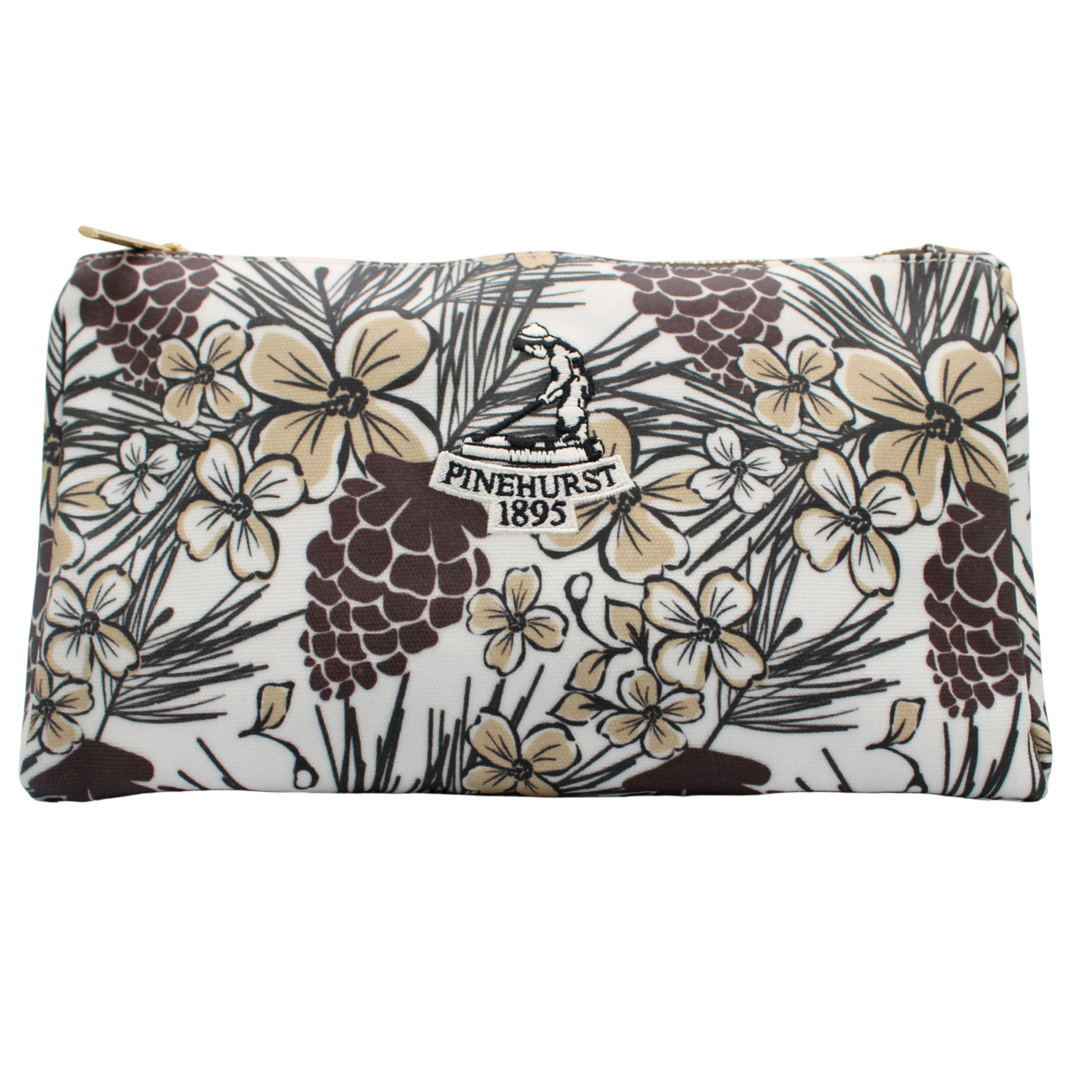 Coated Canvas Makeup Bag - 2026 Design