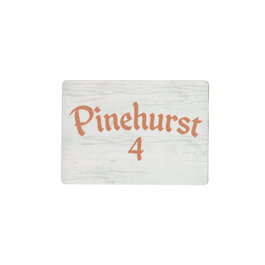 Pinehurst No.4 Wooden 2.5x3.5 Magnet