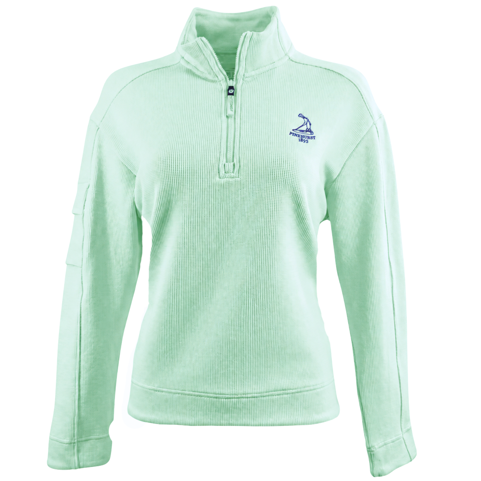 Ladies IBKUL 1/4 Zip Pullover