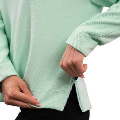 Ladies IBKUL 1/4 Zip Pullover