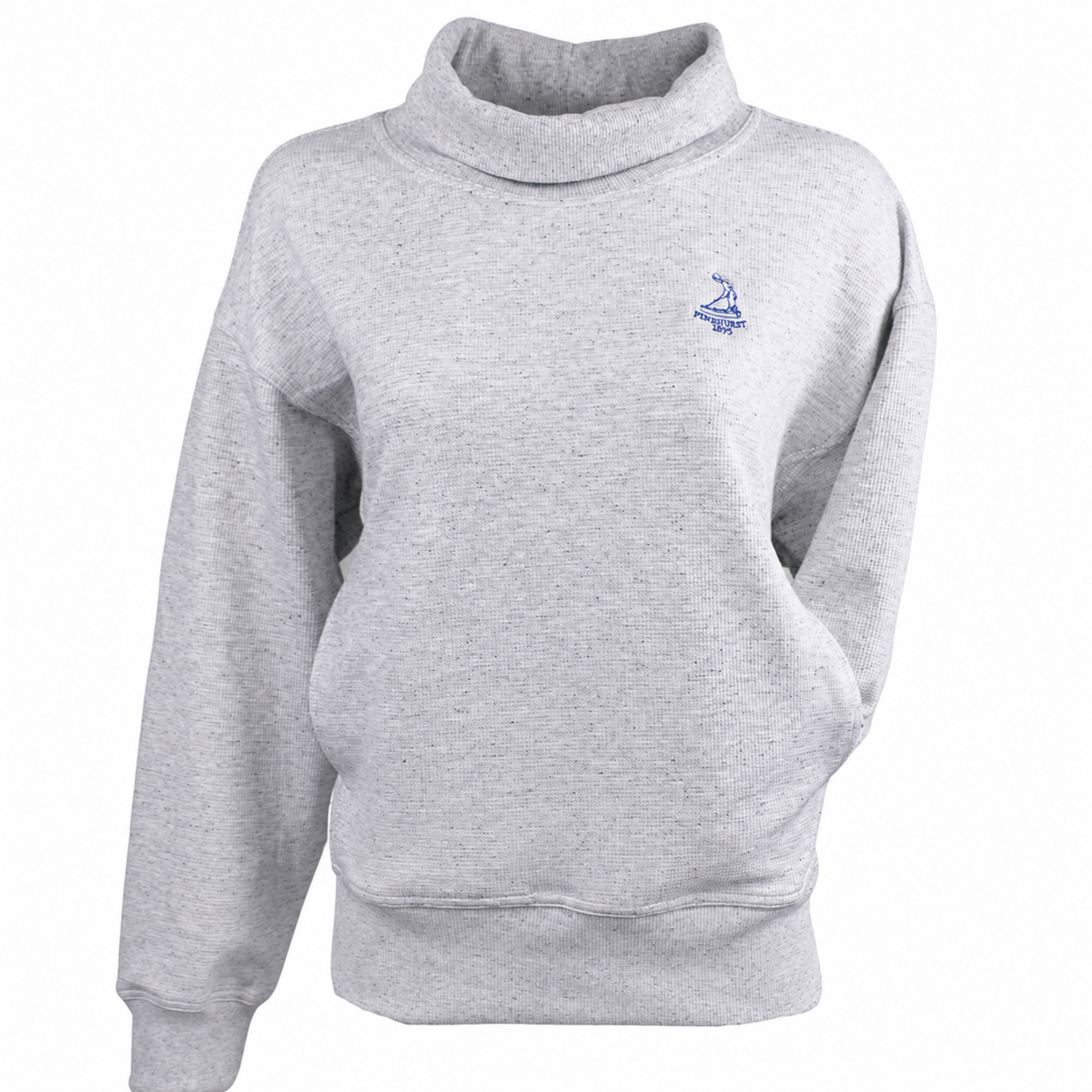 Ladies IBKUL Funnel Neck Pullover