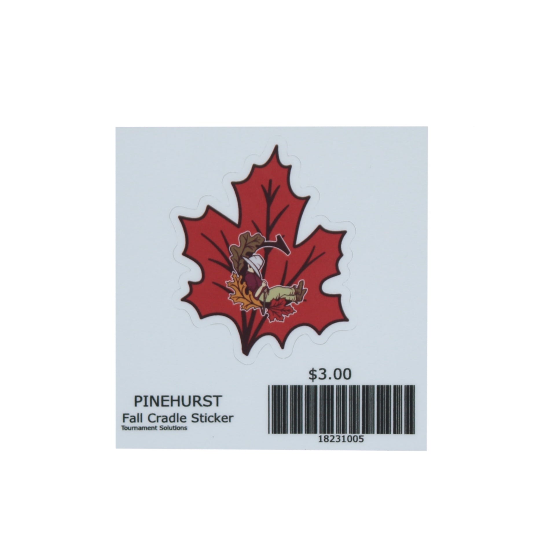 Fall Cradle Sticker