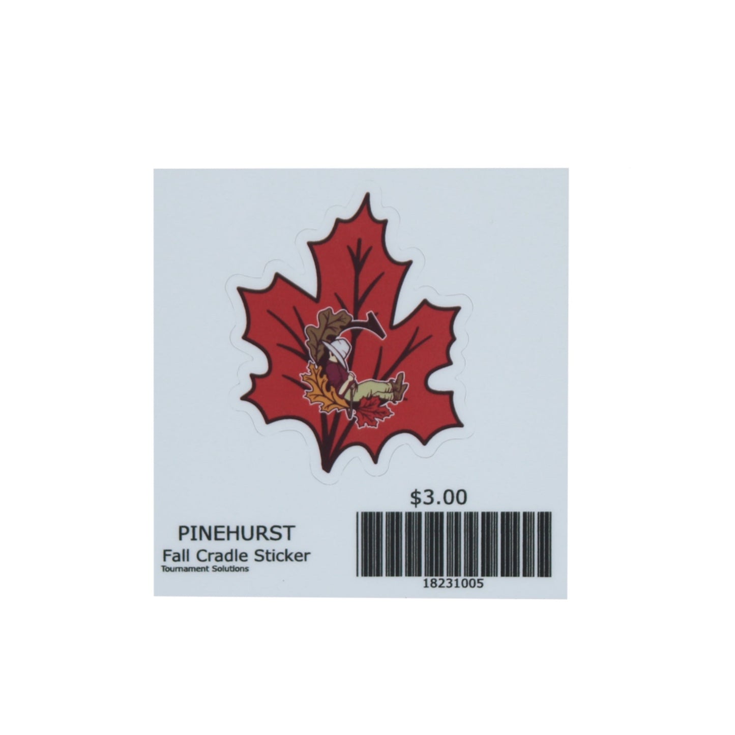 Fall Cradle Sticker