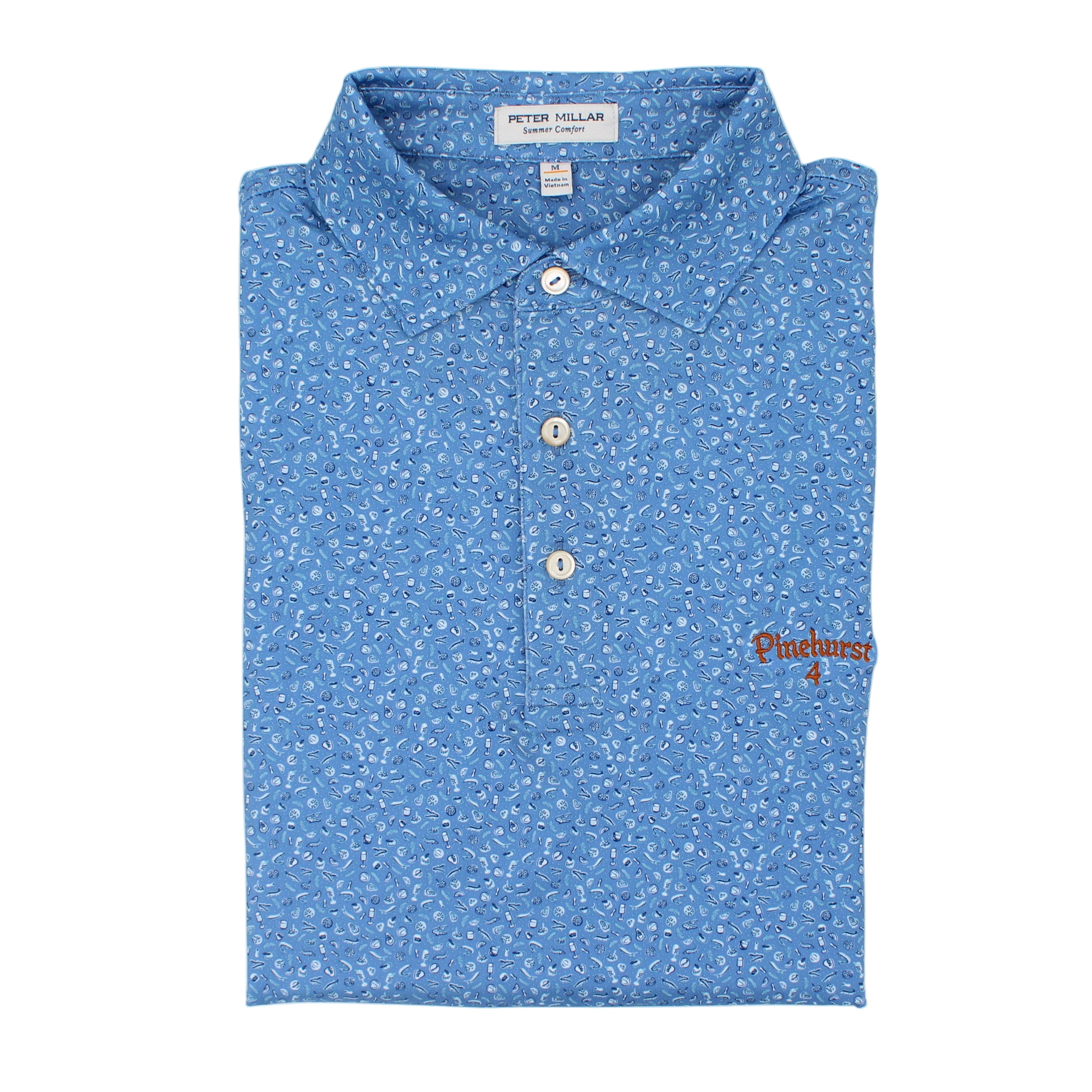 Men's No. 4 Champagne Polo