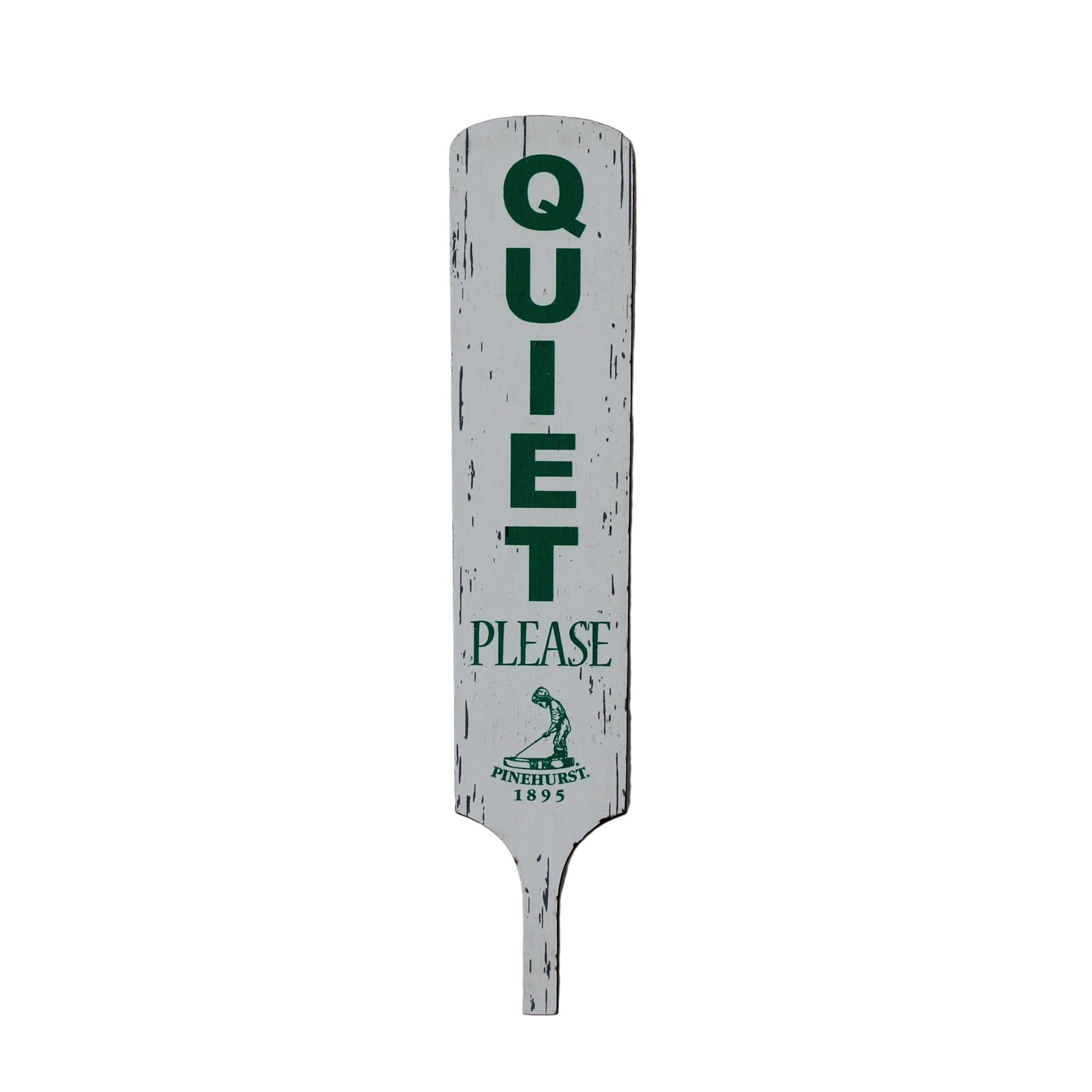 PBoy Wooden Quiet Please Paddle Magnet
