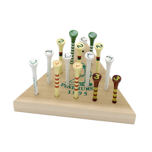 Pinehurst Golf Tee Triangle Peg Game