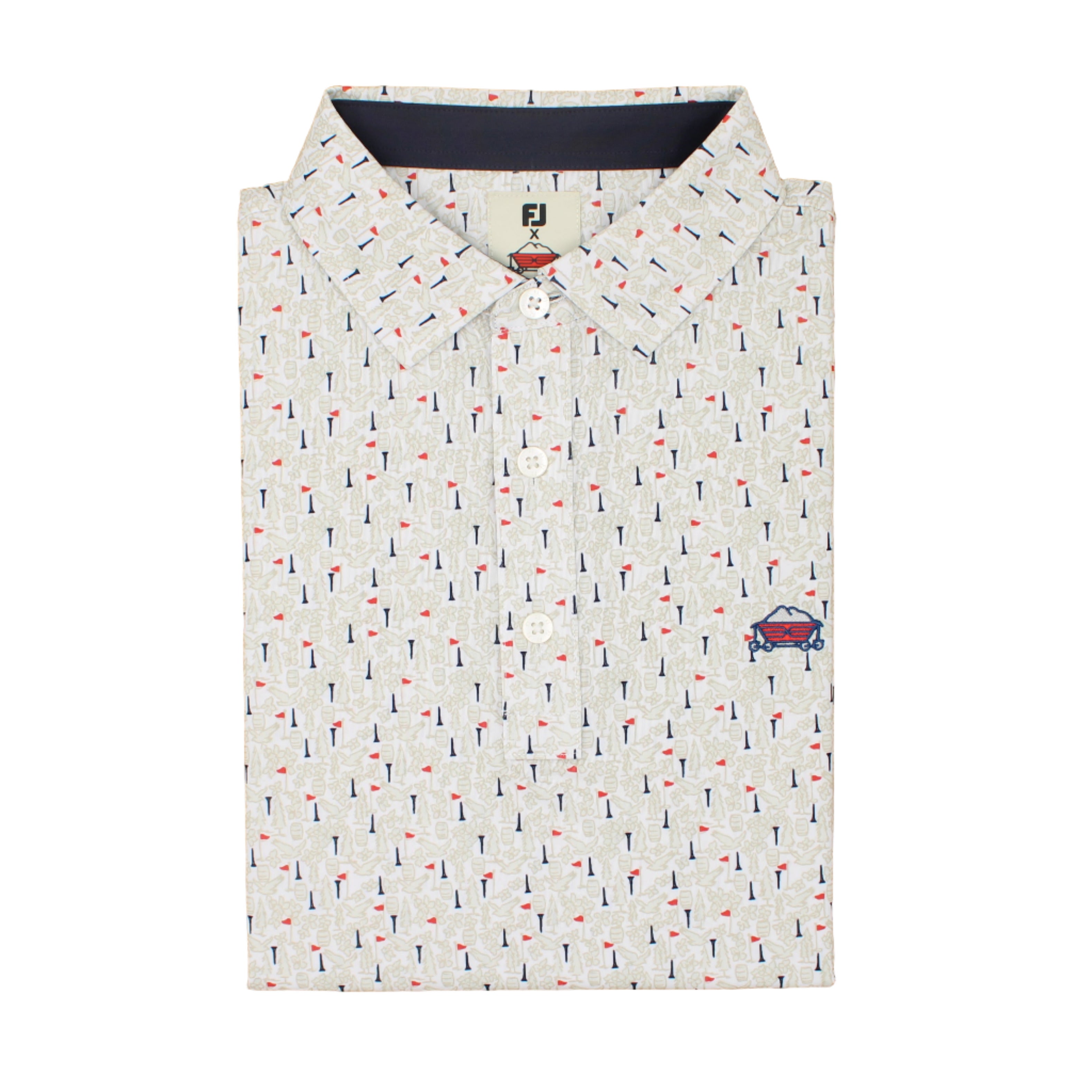 Men's PSM X FJ Icon SMU Print Polo