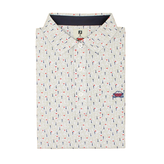 Men's PSM X FJ Icon SMU Print Polo