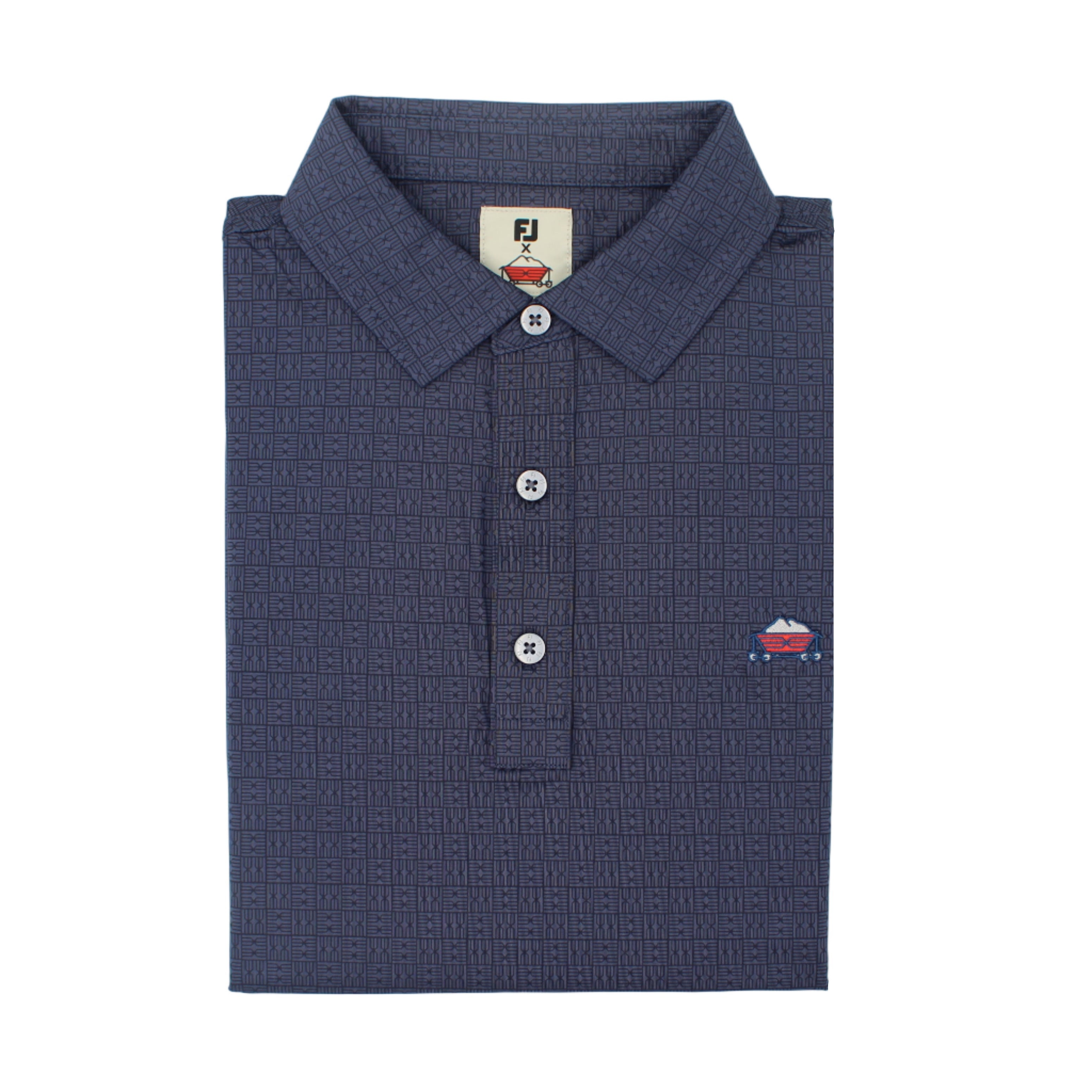 Men's PSM X FJ SMU Cart Print Polo
