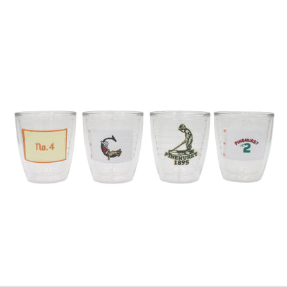 Set of 4 Course 12oz Tumblers