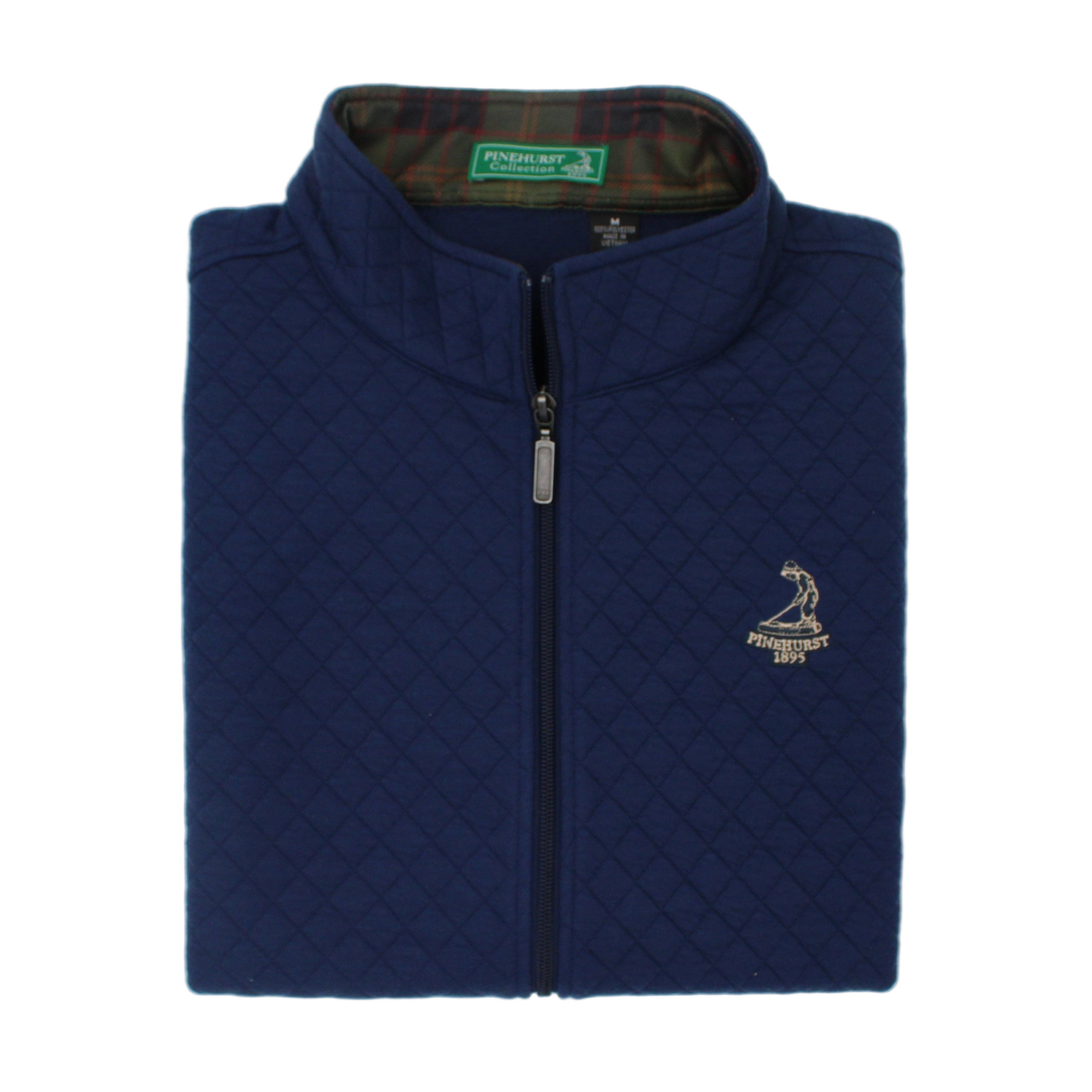 Men's Private Label Quilted Full Zip Vest