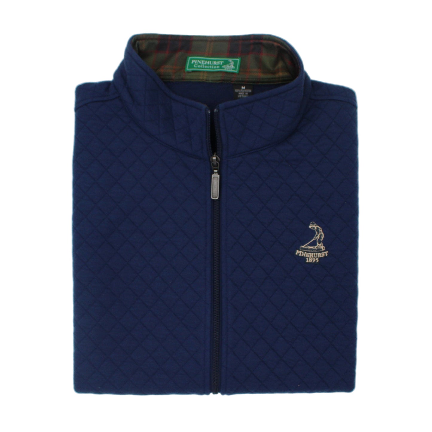 Men's Private Label Quilted Full Zip Vest