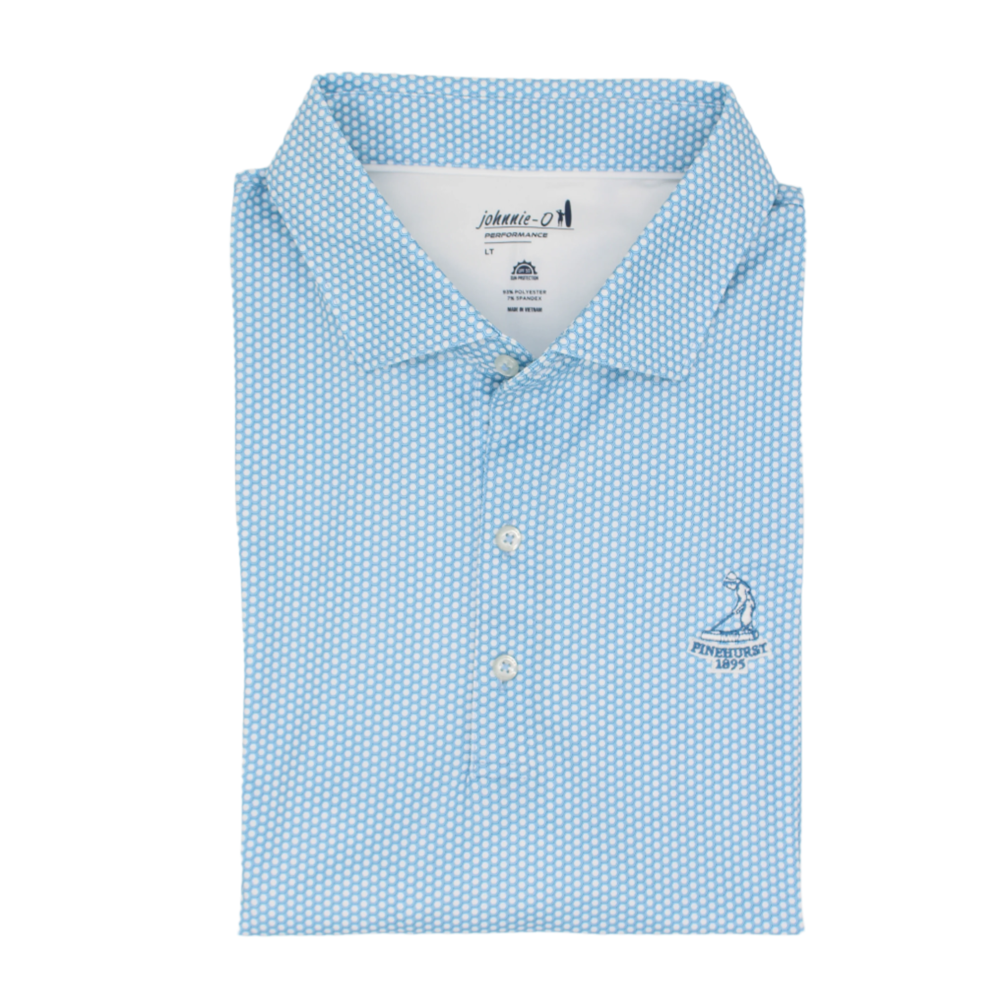 Men's Big and Tall Hex Polo