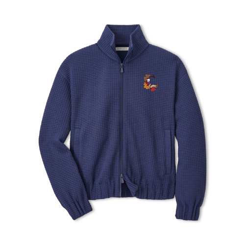 Ladies FDOF Flora Knit Jacquard Full Zip Jacket