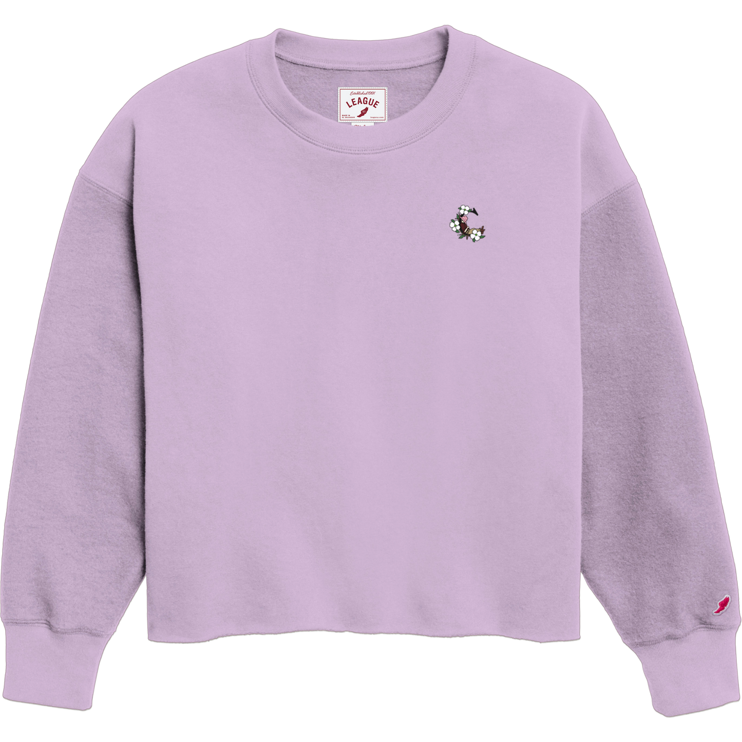 Ladies FDOS Reverse Fleece Crew