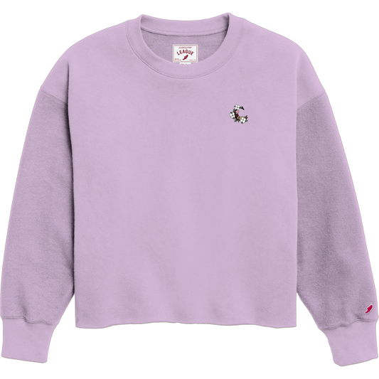 Ladies FDOS Reverse Fleece Crew