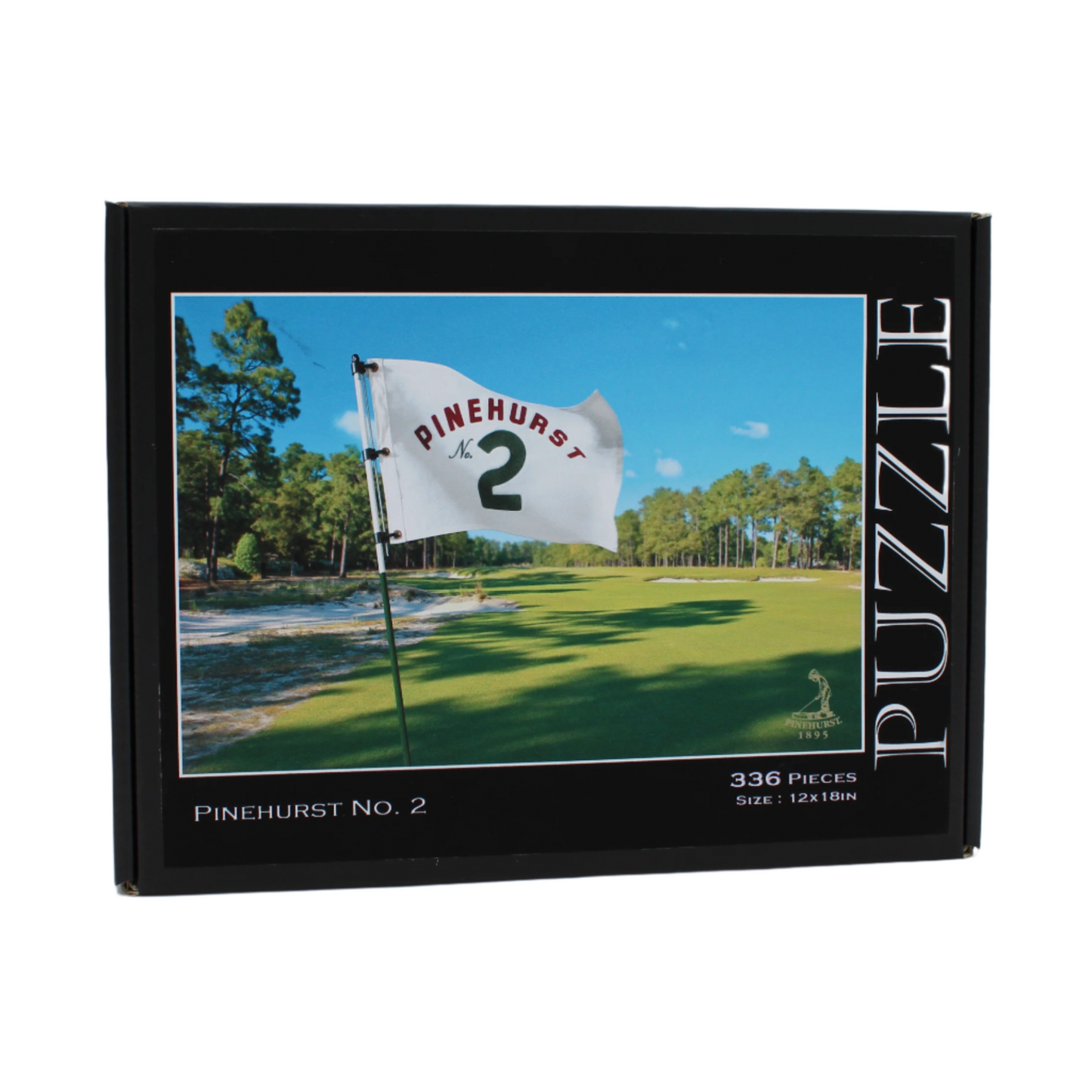Pinehurst No. 2 Flag 12x18 Puzzle