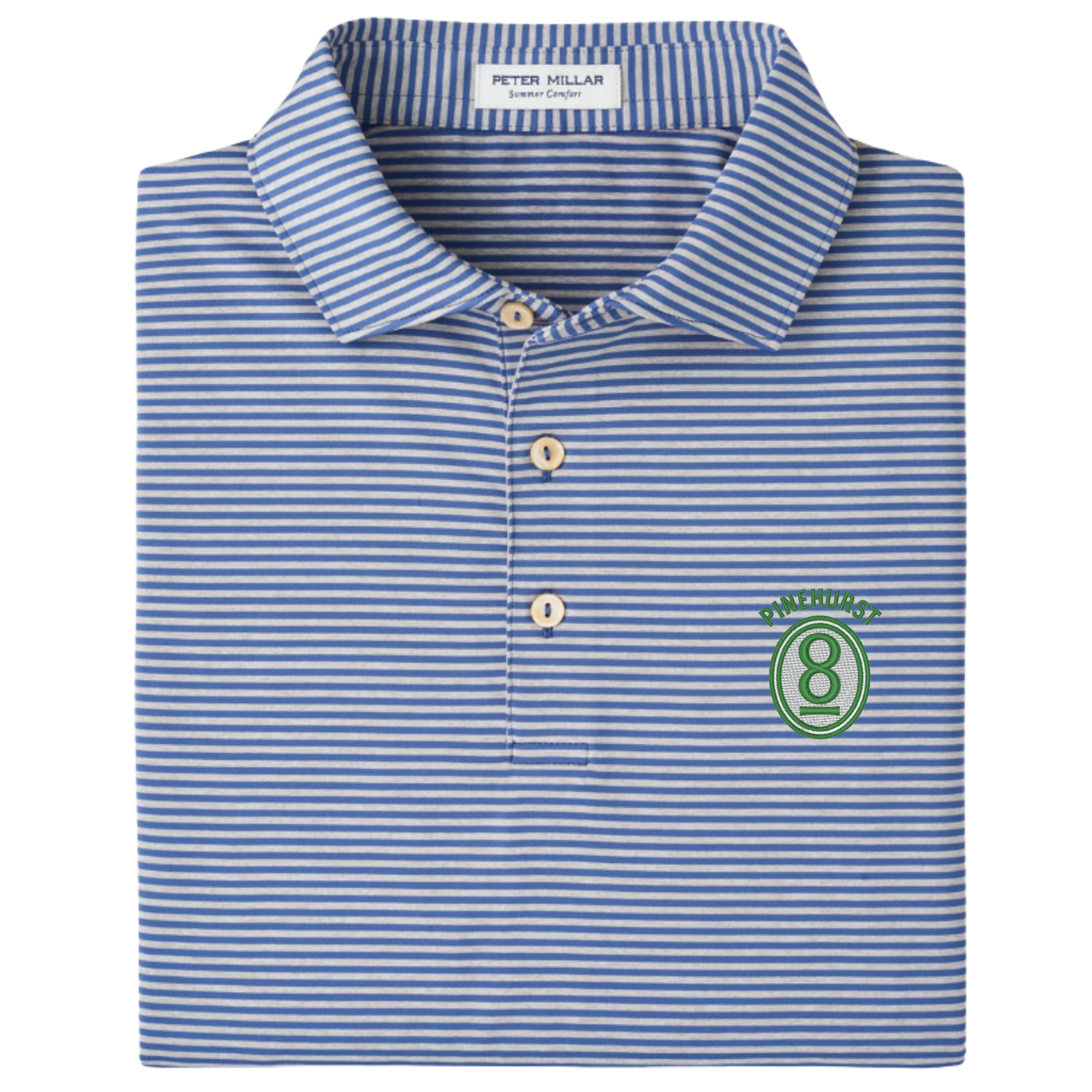 Men's No. 8 Hales Stripe Polo