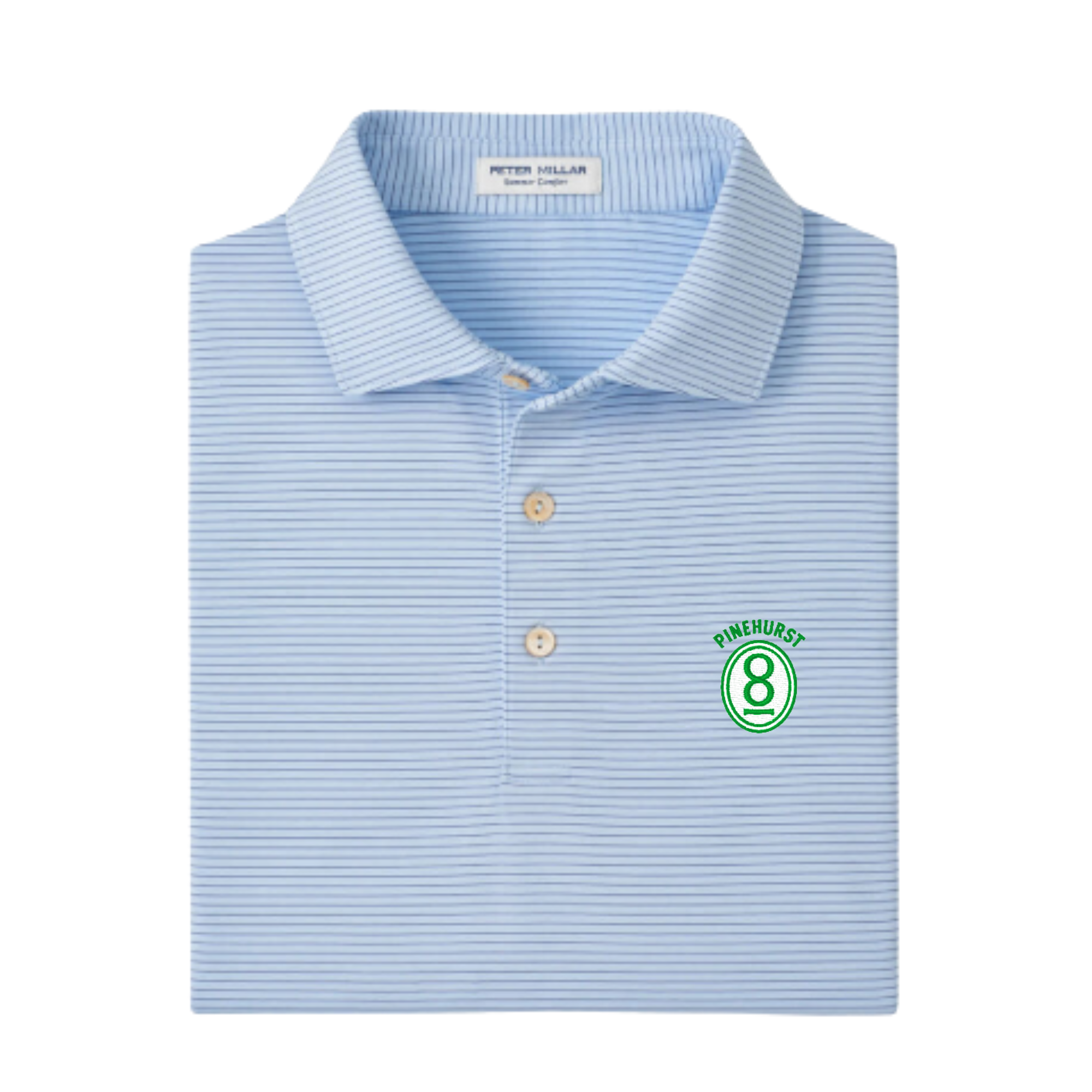 Men's No. 8 Highlands Stripe Polo