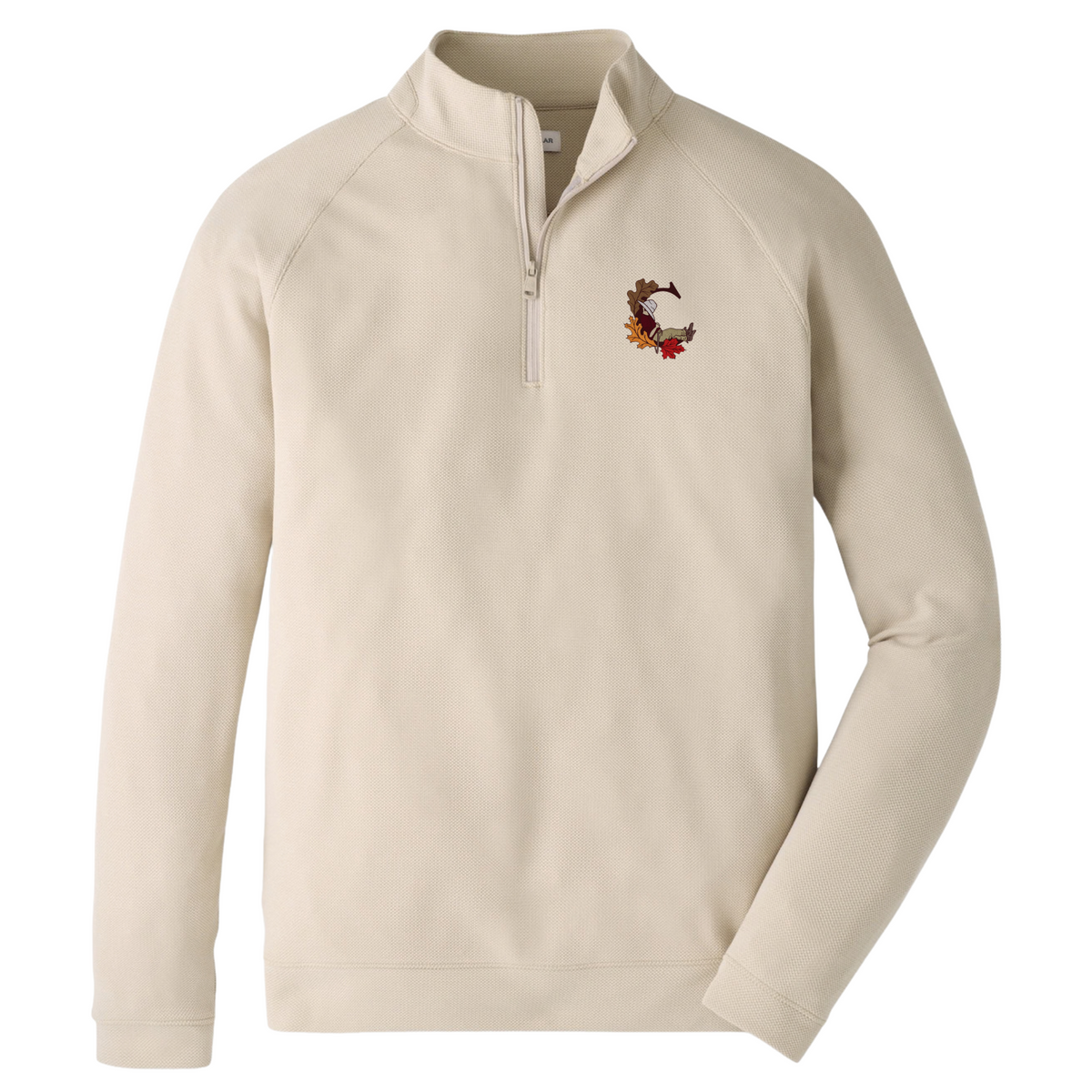 Men's FDOF Cradle Pique Crewneck Zip