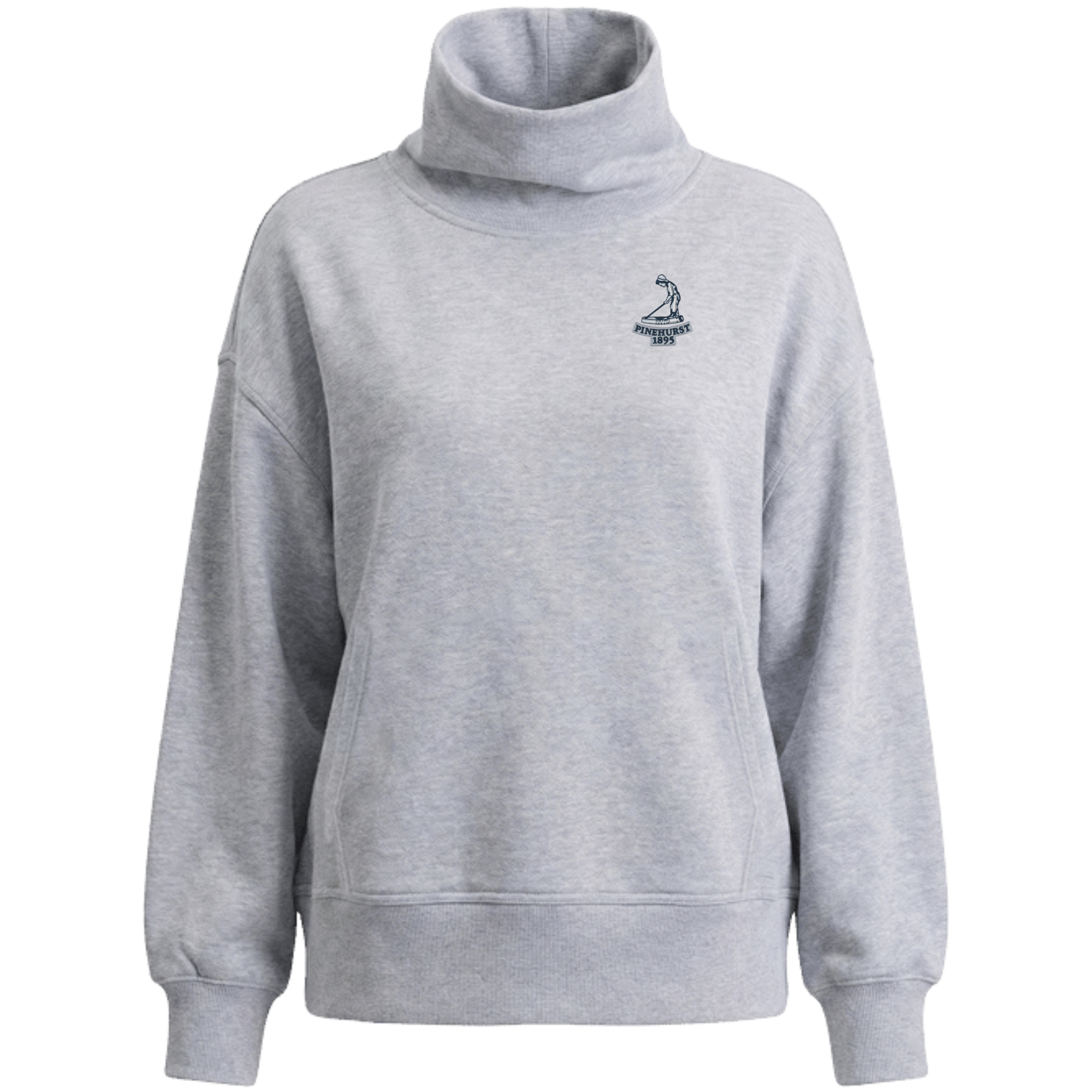 Ladies IBKUL Funnel Neck Pullover