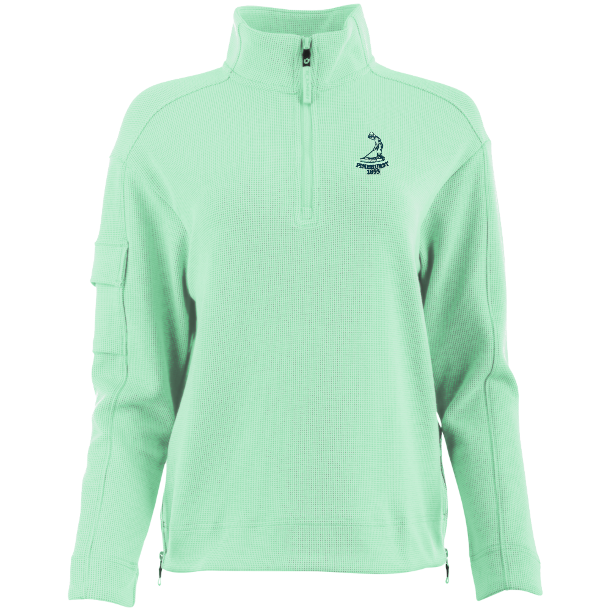 Ladies IBKUL 1/4 Zip Pullover