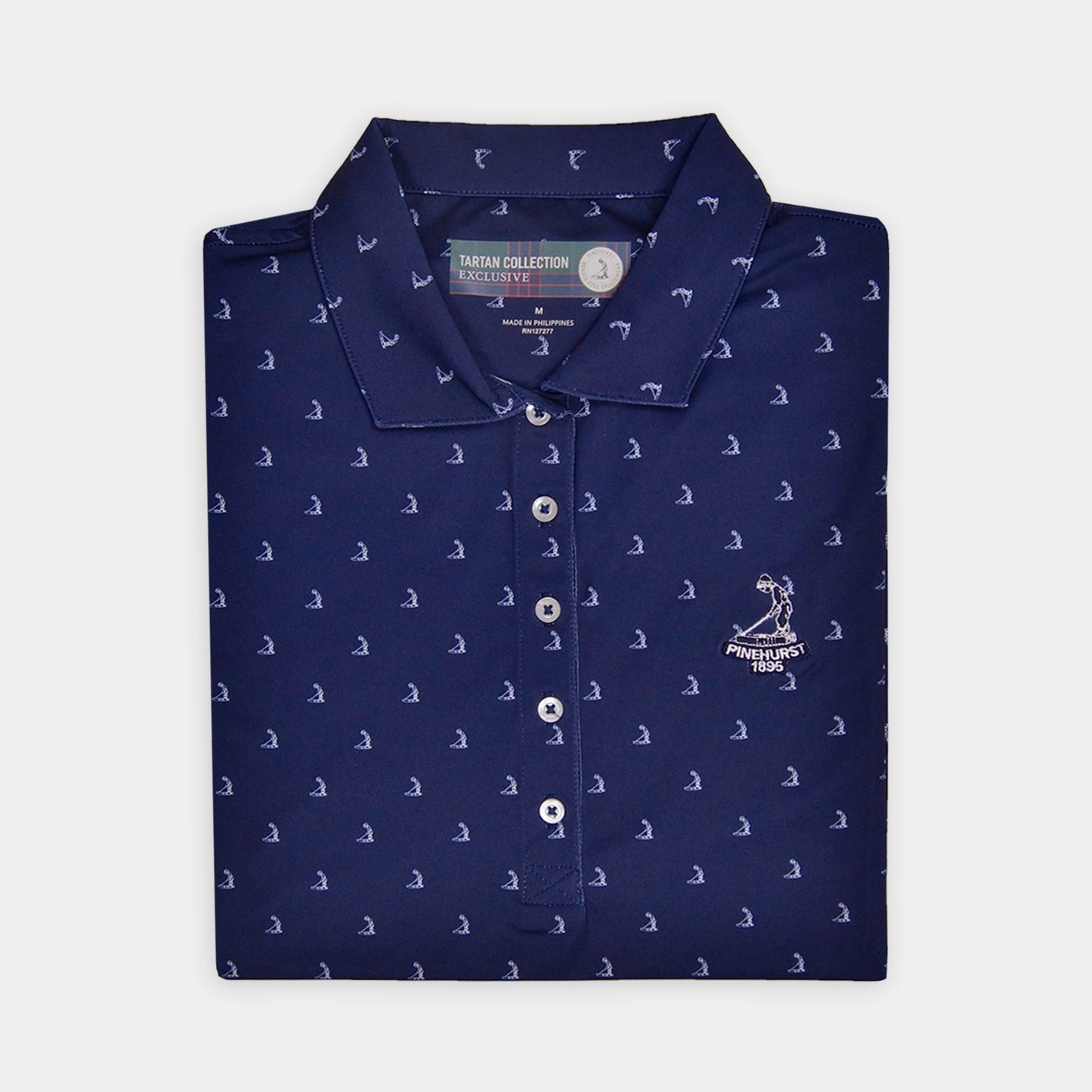 Lds' PTC Pinehurst PBoy Print Polo