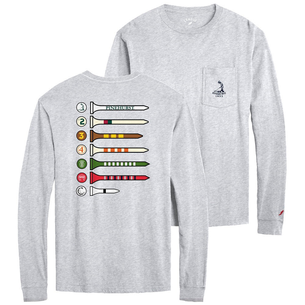 Men's Pinehurst Tees LS Pocket Tee