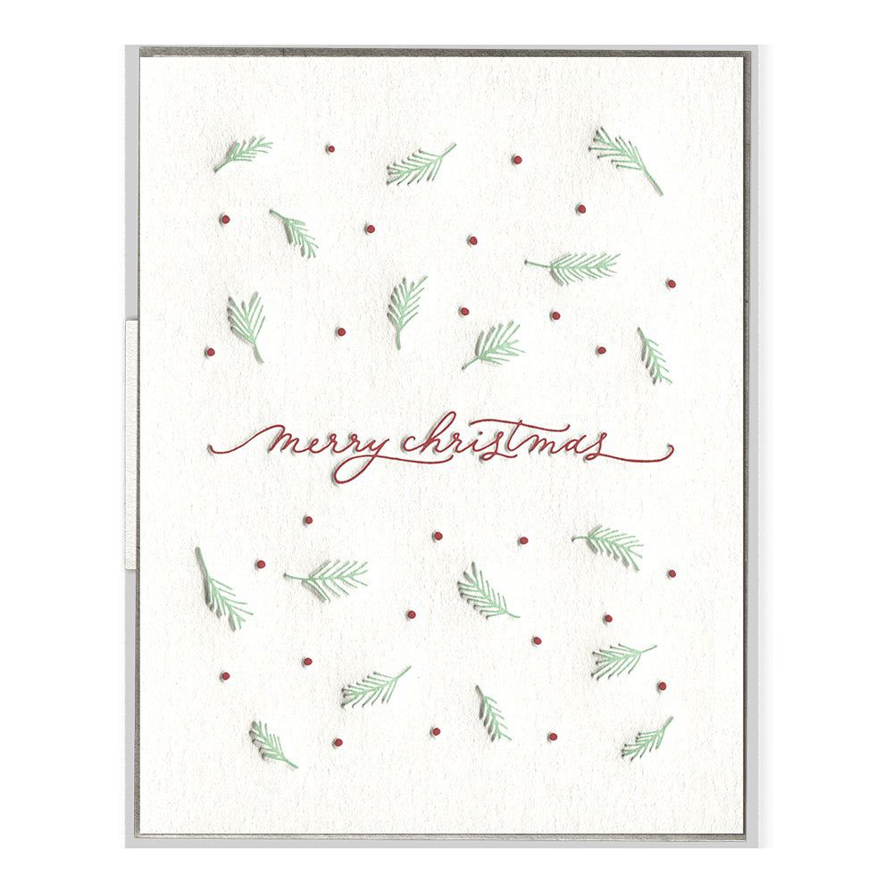 Merry Christmas Script Card