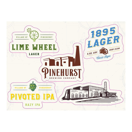 PBC Brewery Sticker Sheet