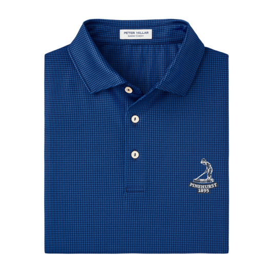 Men's Gingham Polo